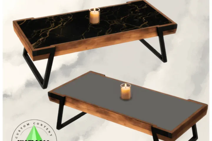 Industrial Luxe Coffee Table