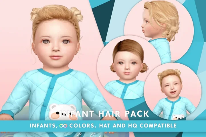 SONYASIMS - INFANTS HAIR PACK