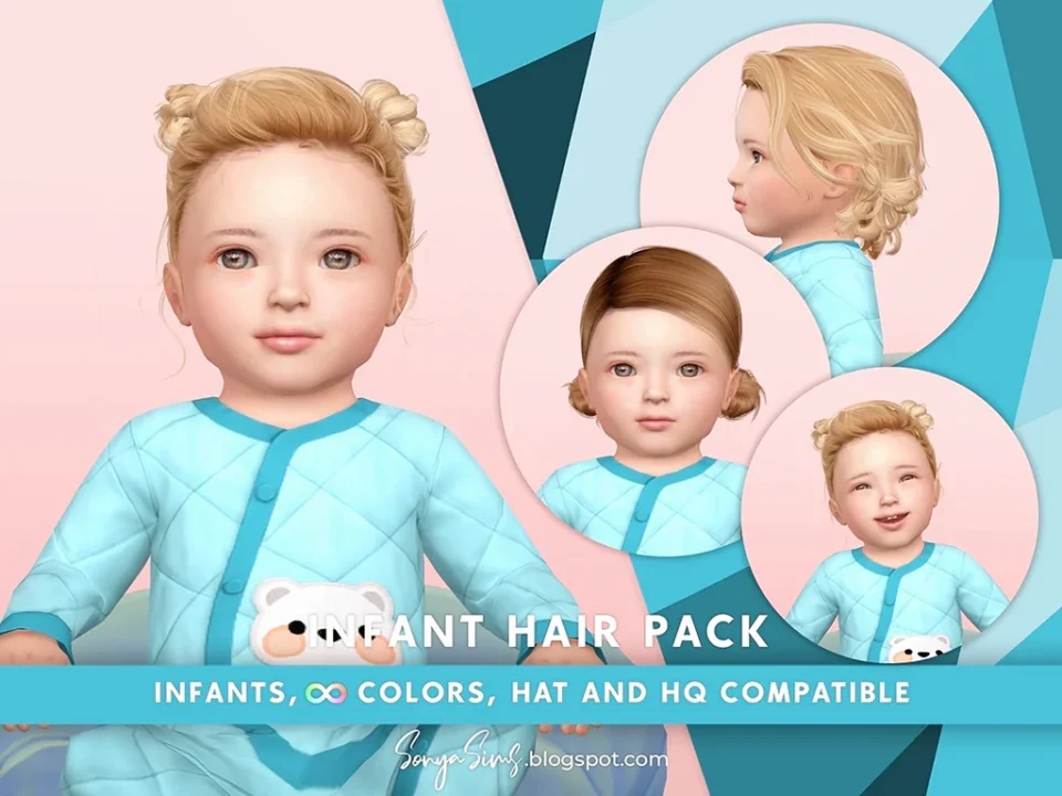 SONYASIMS - INFANTS HAIR PACK