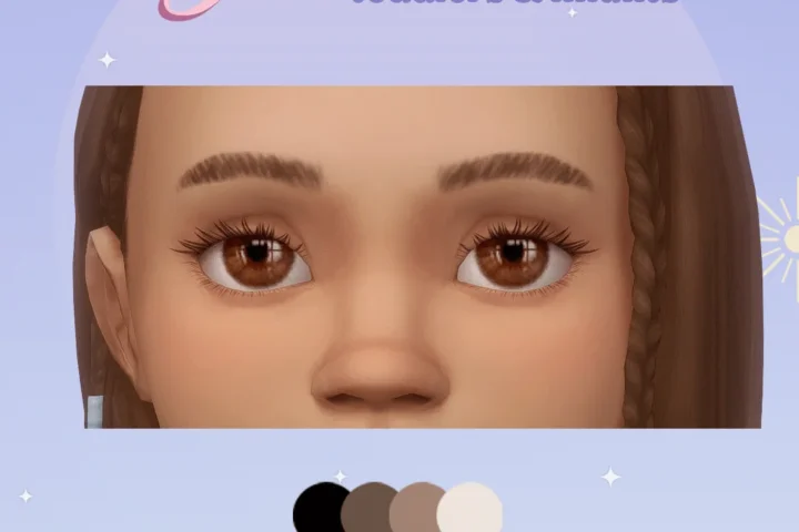 Eyelashes for toddlers & infants