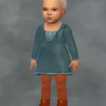 Basic Medieval Peasant Dress for all ages + tops, separated skirt