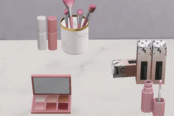 Pink makeup set 1