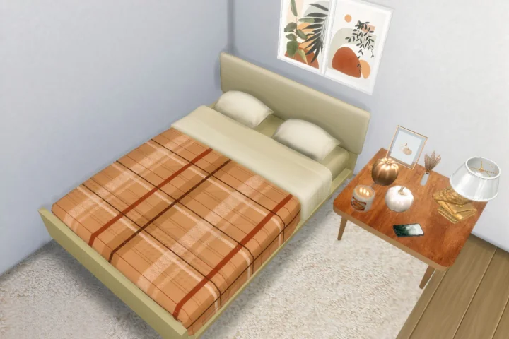 Happy fall bed set