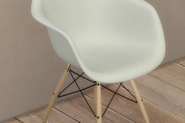 Minimal geometric chair