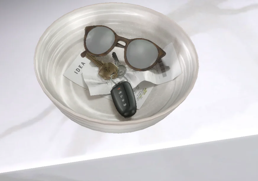 Minimal key bowl