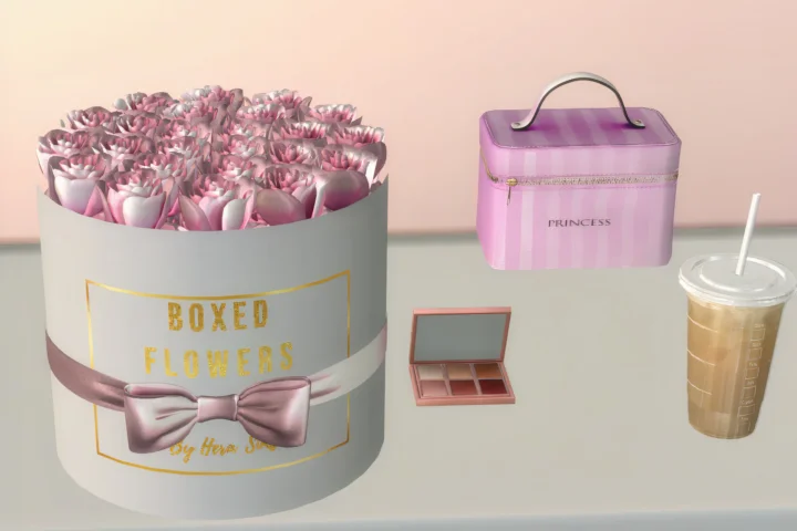 Boxed flowers