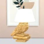 Functional owl lamp