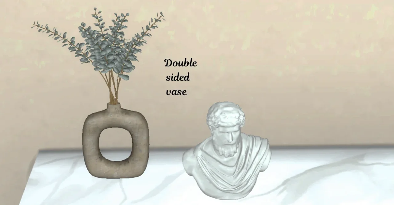 Minimal eucalyptus in vase