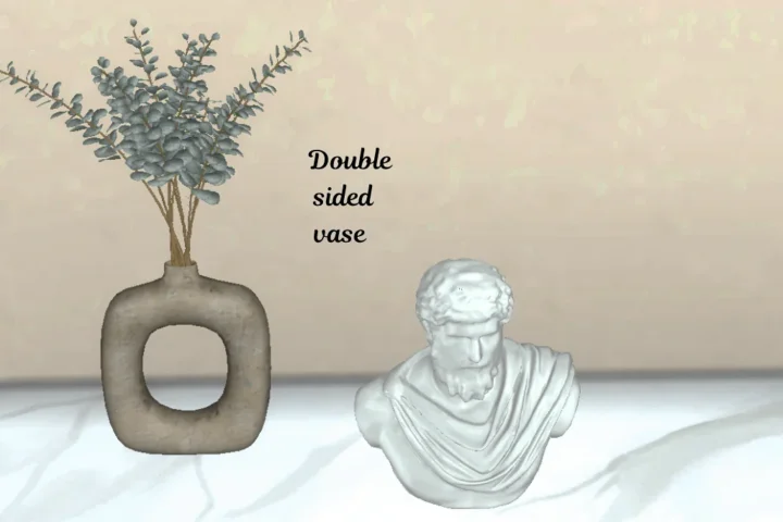 Minimal eucalyptus in vase