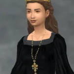 Royal Crown and Royal Cross Necklace