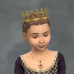 Royal Crown and Royal Cross Necklace