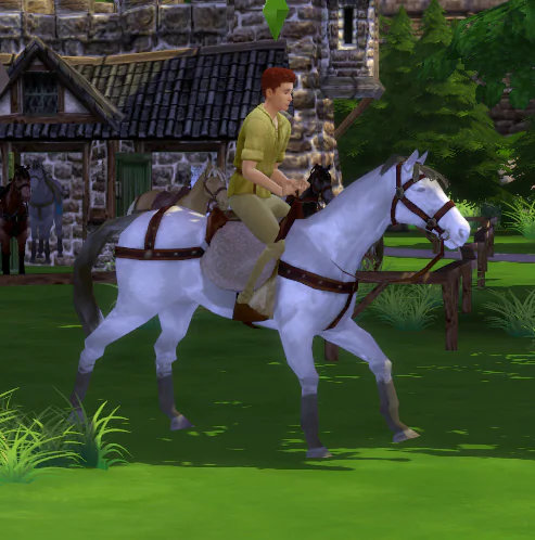 Default Replacement Horse for Base Game Bicycle