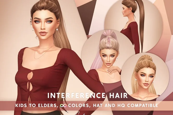 SONYASIMS - Interference Hair PACK (A & B) Adults and Kids
