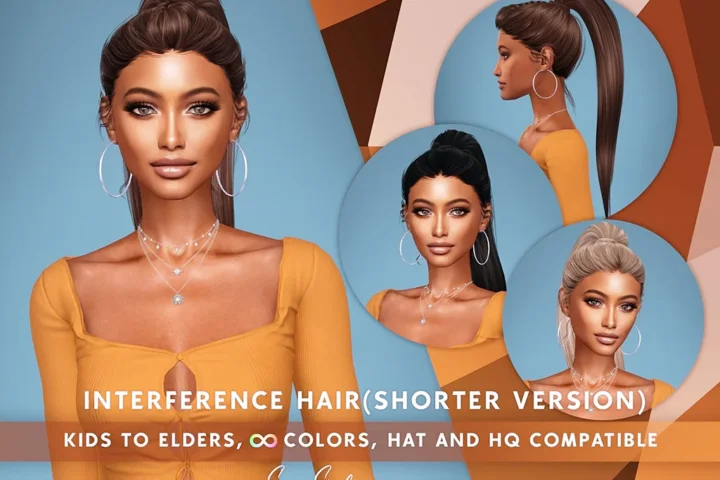 SONYASIMS - Interference Hair PACK (C & D) Adults and Kids