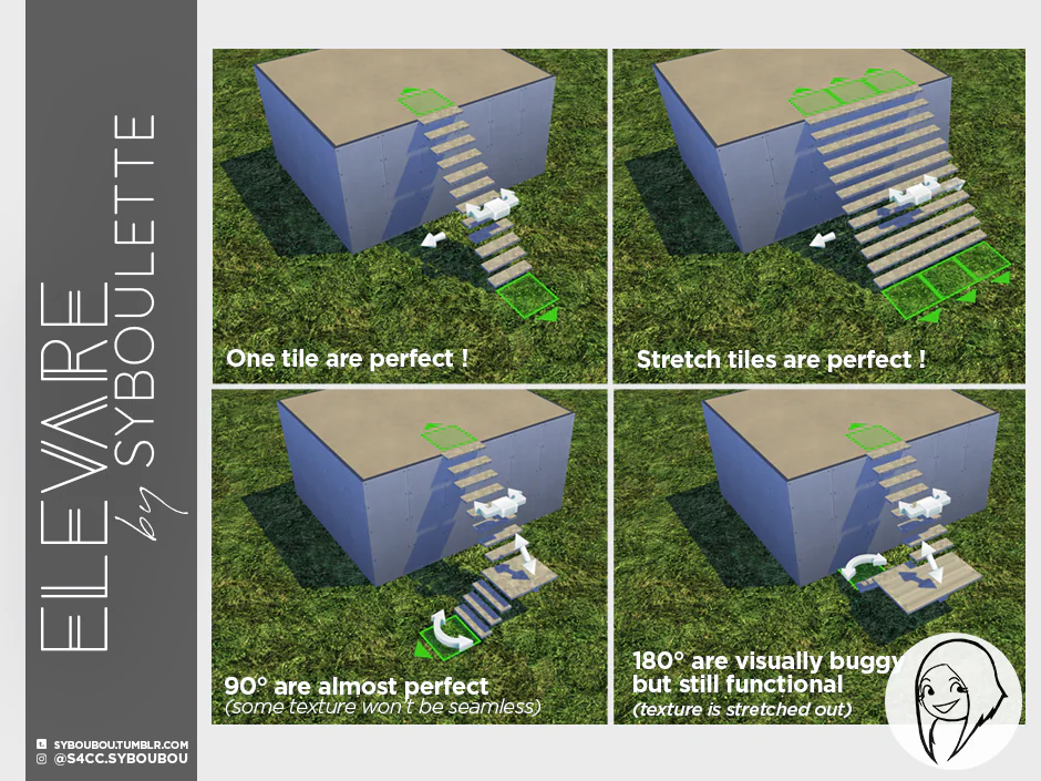 Elevare stairs set (2020)