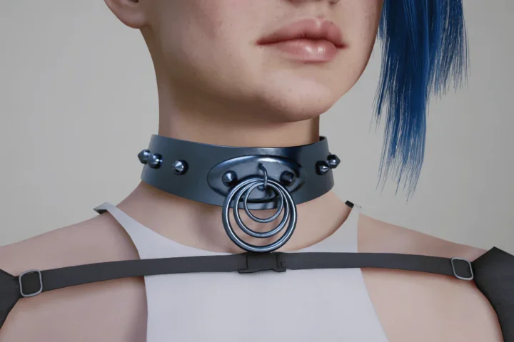 Thorn Metal Choker