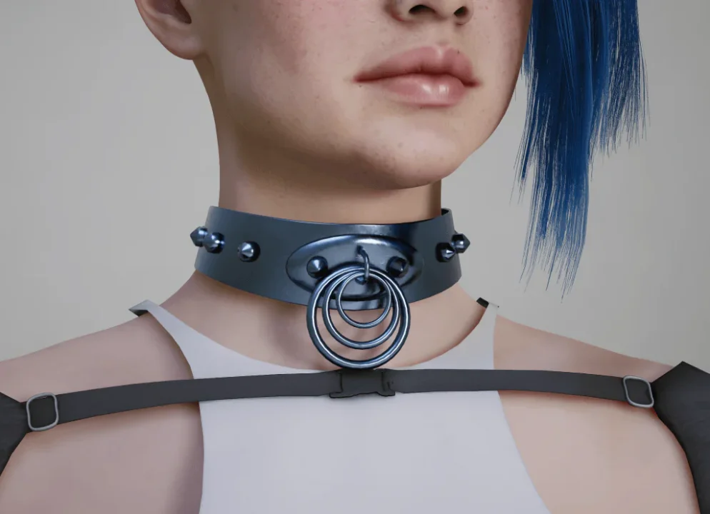 Thorn Metal Choker