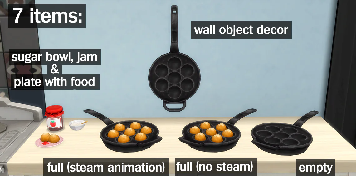 Aebleskiver Decor Set