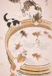 Traditionnal Cats Paintings