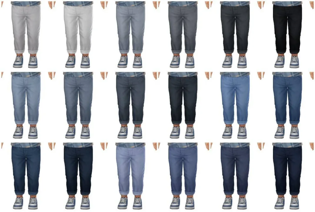 Jeans - JEANS & SNEAKS set