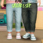 Jeans - JEANS & SNEAKS set