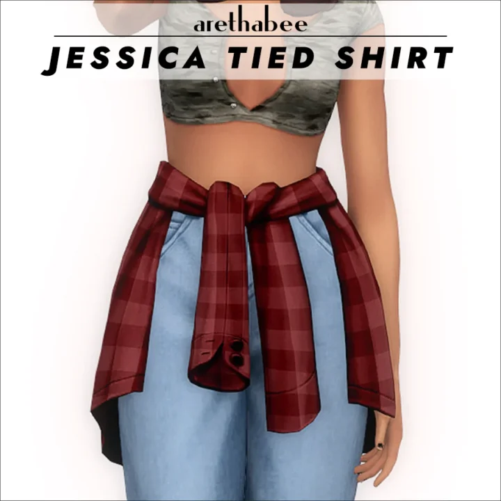 Jessica Tied Shirt Accessory