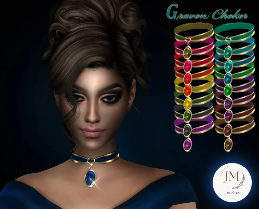 Jomsims Graven choker