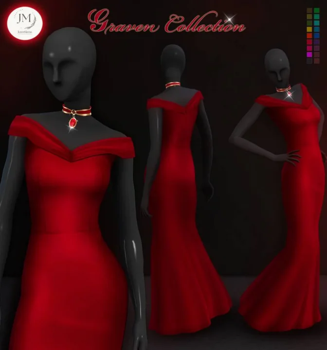 Jomsims Graven dress