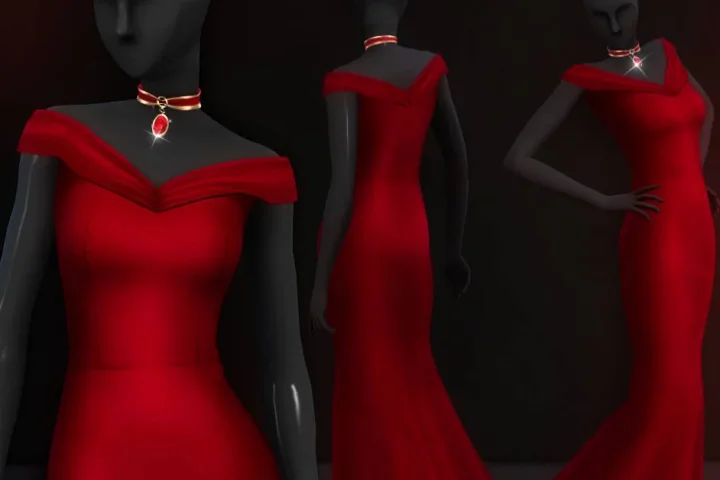 Jomsims Graven dress
