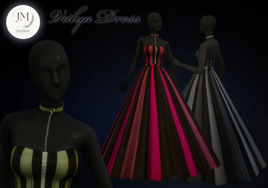 Jomsims Valya dress