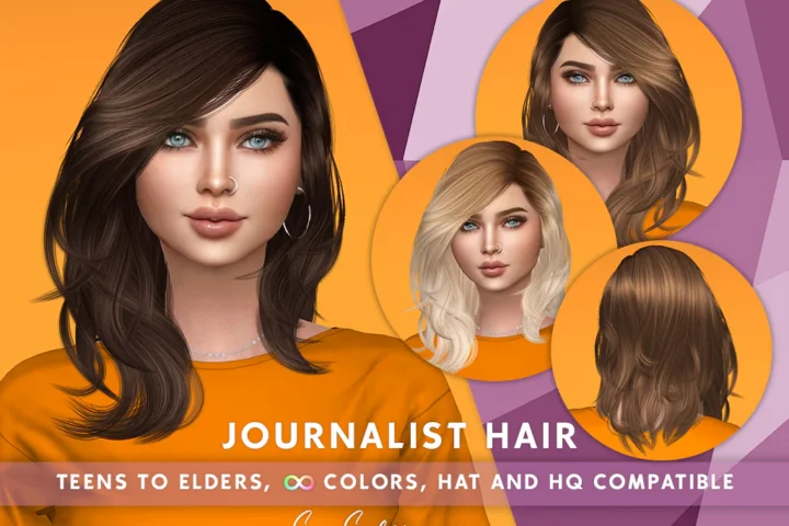 SONYASIMS - JOURNALIST HAIR