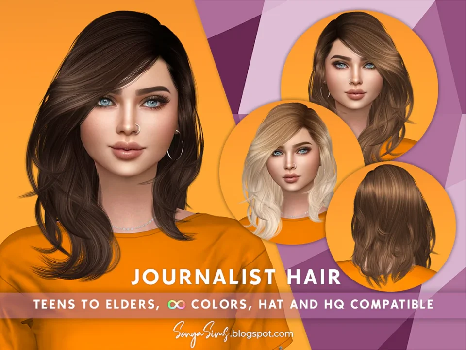 SONYASIMS - JOURNALIST HAIR
