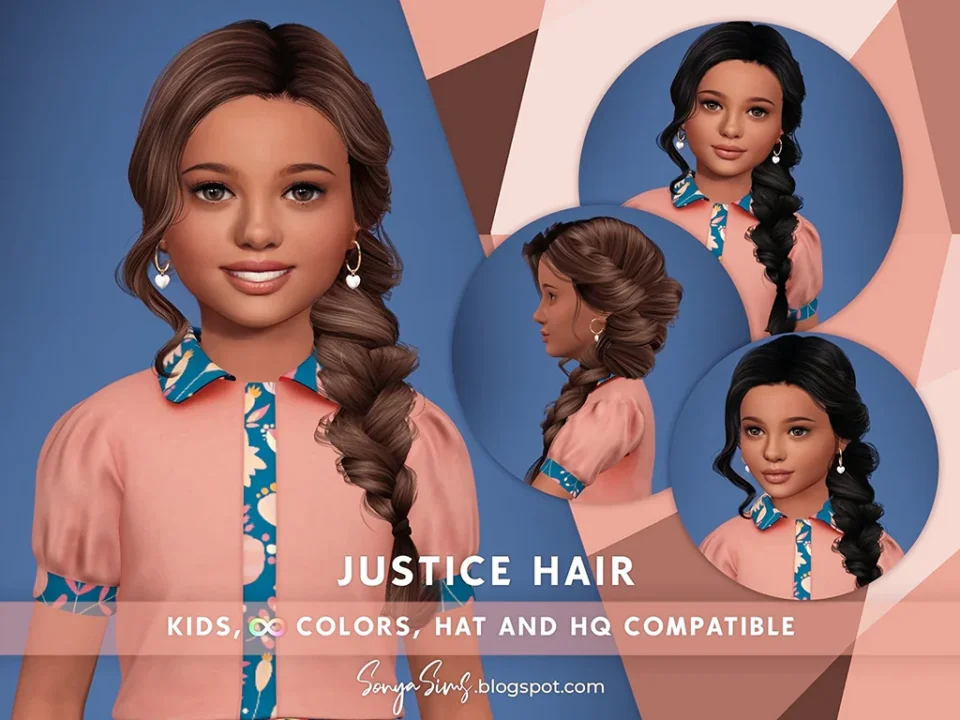 SONYASIMS - JUSTICE HAIR KIDS