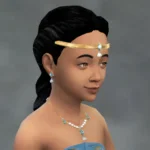 TSM Circlet with Pearl - with matching earrings and necklace