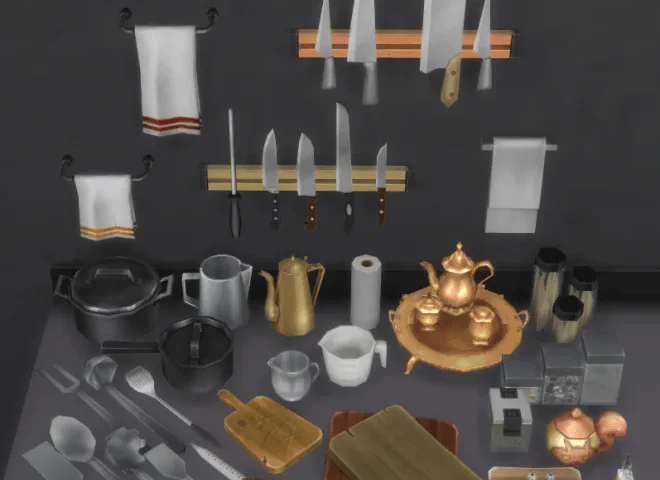 Kitchen Clutter Set