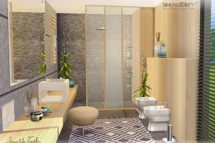 Keep Life Simple Bathroom Decor 🧼