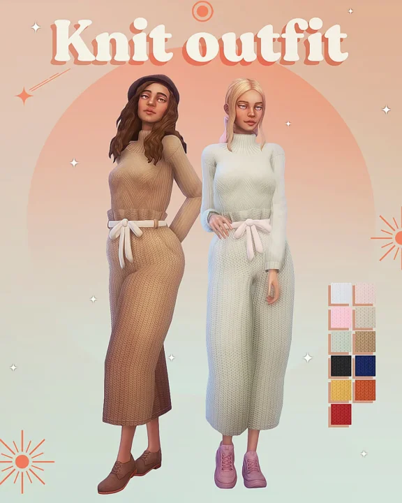 Knit outfit
