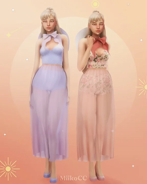 Knit & fleece clothing set