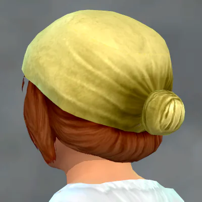 TSM Wrap Knot with Hair Attached