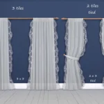 lace curtains