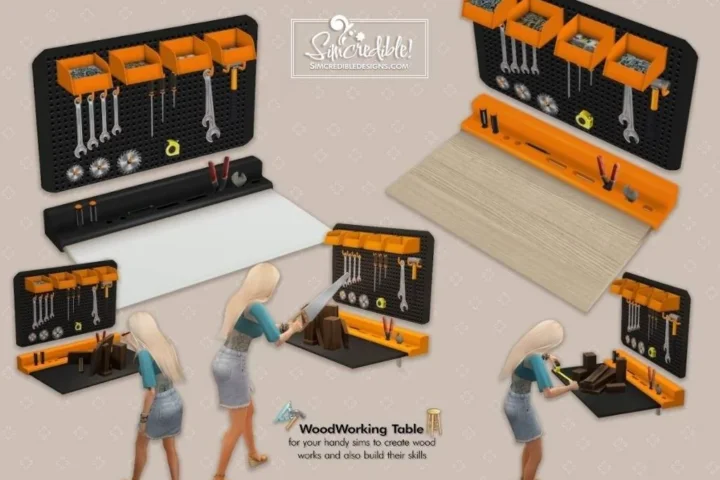 Functional Woodworking table 🛠️
