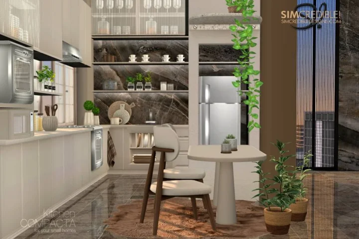 Compacta Kitchen Room- B - Beige