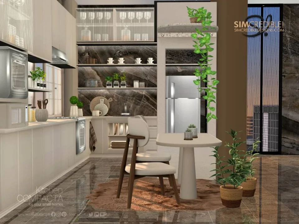 Compacta Kitchen Room- B - Beige