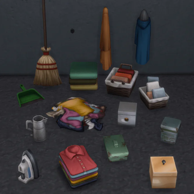 Laundry Day Clutter