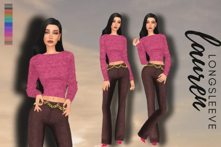 LAUREN LONG SLEEVE TOP