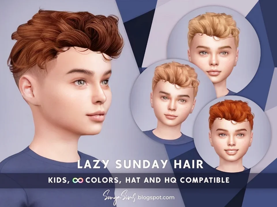 SONYASIMS - LAZY SUNDAY HAIR KIDS