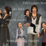 TSM Leather Hood for All Ages