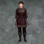 TSM Commoner Long Tunic Leather Dagger/No Dagger