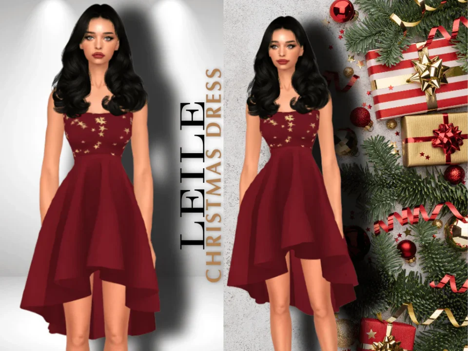 LEILE CHRISTMAS & NEW YEAR DRESS