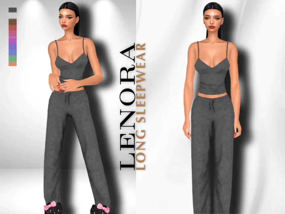 LENORA LONG SLEEPWEAR